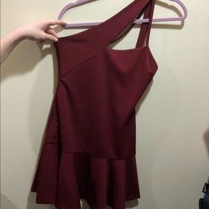Really nice one shoulder dress size small
